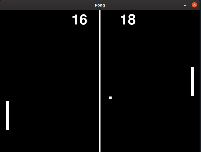 Pong Reinforcement Learning